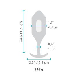 Plug Anal B-Vibe Vibrating Azul