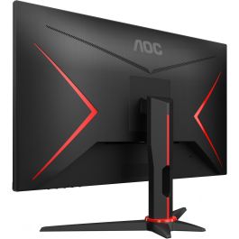 AOC Q27G2E/BK Monitor Gaming 27" QHD (2560x1440) LED 155Hz 1ms, 2xHDMI DP, FreeSync Premium, Negro/Rojo