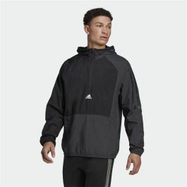 Chaqueta Deportiva para Hombre Adidas Colorblock Negro