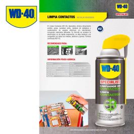 WD-40 Limpia Contactos Spray 400 ml 34380 para Circuitos Eléctricos e Electrónica