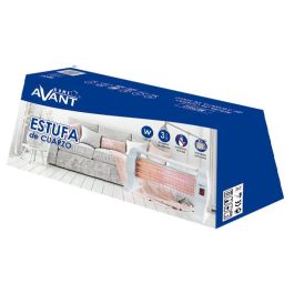 AVANT Estufa de Cuarzo de Suelo 1200W con 3 Tubos