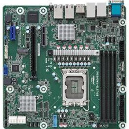 ASRock W680D4U-2L2T/G5 Placa Base Micro-ATX Socket 1700 DDR5-only Single