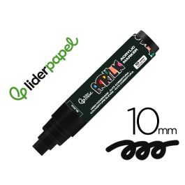 Rotulador Liderpapel Acrylic Base Agua Todo Tipo De Superficie Punta Rectangular 10 mm Negro Precio: 24.50000014. SKU: B1KFSQ8JA9