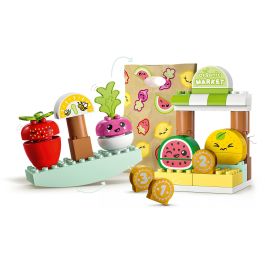 LEGO DUPLO Biomarkt Mercado Orgánico - Juego de Construcción Infantil 40 piezas para 1.5 a 99 años