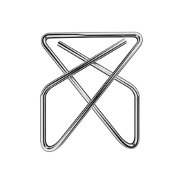 Q-connect Clips Pajarita Niquelados 40mm Caja 50 Unidades Metal Precio: 3.50000002. SKU: B1BY66JKME