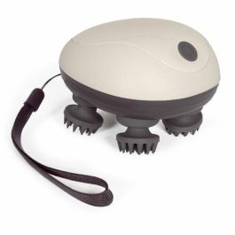 Livoo DOS202 Masajeador de cabeza y cuero cabelludo 4 cabezales, 96 púas, 3 modos, 2h autonomía, IPX4, Crema/Gris Oscuro Precio: 33.4999995. SKU: B18LNFHH2J