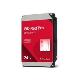 WD Red Pro WD240KFGX - Disco Duro Interno HDD NAS 24 TB, 7200 RPM, CMR, 512 MB, SATA 6 Gb/s, 3.5", para Cargas de Trabajo Intensivas (5 Años Garantía)