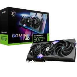 MSI Tarjeta Gráfica GAMING GeForce RTX 5070 Ti TRIO OC con 16GB GDDR7, PCI Express 5.0, Velocidad Boost 2572 MHz, DirectX 12 Ultimate