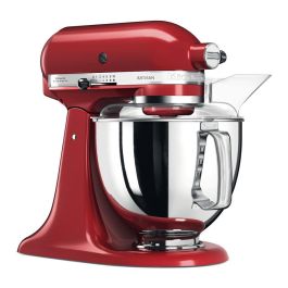 Kitchenaid Robot Línea Artisan 5KSM175 PS EER Rojo 4,8L Robot de Cocina Doméstico de Alto Rendimiento con Acción Planetaria