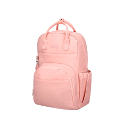 Antartik Mochila Glow Bags Rosa, 25 L, Compartimento Portátil 15", Dimensiones 440x330x115 mm