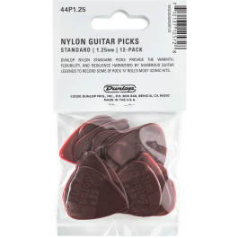Dunlop Pack 12 Púas Nylon Standard - 1,25 Mm
