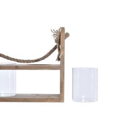 Jarron Cottage DKD Home Decor Natural Transparente 12 x 22 x 28 cm