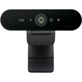 Logitech BRIO 4K Webcam USB Graphite - Cámara Web 4K Ultra HD con Micrófonos Integrados para Videoconferencias y Streaming