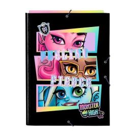 Safta Carpeta Folio 3 Solapas Monster High Creep con Gomas Elásticas y Tapas Duras 260x25x335 mm Precio: 5.89000049. SKU: B1G2R5X7NJ