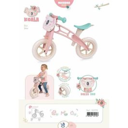 Koala Bicicleta sin pedales para niños 1 año, ruedas EVA 10 pulgadas, sillín ajustable, con bolso Koala Bicicleta sin pedales para niños 1 año, ruedas EVA 10 pulgadas, sillín ajustable, con bolso