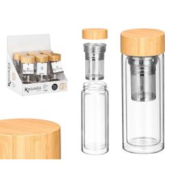 Termo Doble Pared Vidrio Filtro Infusion Kinvara 7X19CM (12 Unidades) Precio: 79.49999959. SKU: B1BP22C46G