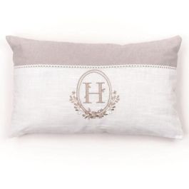 Today TOD1700216563756 Cojín Charme Estampado Chambray Bordado Berenice 30 x 50 cm
