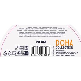 Wok de aluminio forjado 28 cm Full Doha Quttin - Inde (6 Unidades) Wok de aluminio forjado 28 cm Full Doha Quttin - Inde (6 Unidades)