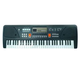 Organo electronico 61 teclas con microfono,toma usb y cable de audio 63x20x6 cm Precio: 40.49999954. SKU: S2407846
