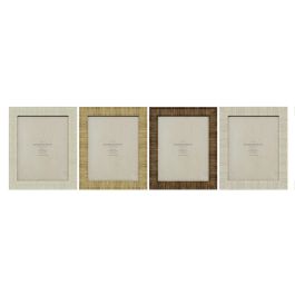 Marco Foto 20X25 Scandi DKD Home Decor Natural Beige 2 x 30.5 x 25.5 cm (4 Unidades) Precio: 21.88999989. SKU: B17ETYXVVB