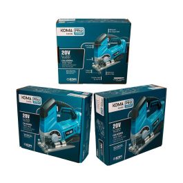 Koma Tools 20v-sc Sierra Caladora 20V (sin batería ni cargador) Li-ion, Corte Madera 65mm, Metal 8mm, Velocidad Variable, Cambio Rápido Hoja