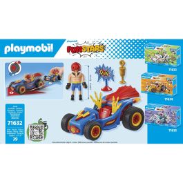 Playmobil 71632 Kart Racing Luchador Funstars para Carreras con Accesorios Rediseñables - Juguete de Velocidad para Niños +4 años Playmobil 71632 Kart Racing Luchador Funstars para Carreras con Accesorios Rediseñables - Juguete de Velocidad para Niños +4 años