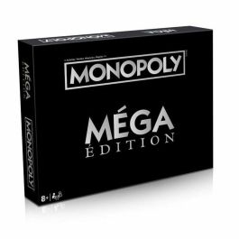 Winning Moves WIN5036905044707 Juego de Mesa Monopoly Mega Edition - Nuevas plazas, rascacielos y mega alquileres