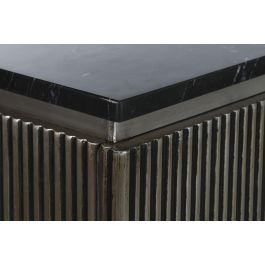 Buffet Moderno DKD Home Decor Plateado Negro 40 x 85 x 180 cm Buffet Moderno DKD Home Decor Plateado Negro 40 x 85 x 180 cm