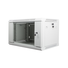 Lanberg Armario de Red Bastidor de Pared 19 pulgadas 6U 600x450mm con Puerta de Vidrio y Capacidad 60 kg Gris Precio: 91.59000015. SKU: B1EPBV7SE9