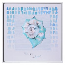 Cuadro Impresión Conchas 3/M Lienzo 40 X 2,30 X 40 cm