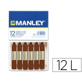 Lapices Cera Manley Unicolor Pardo N.29 Caja De 12 Unidades Precio: 2.50000036. SKU: B1BBD9APAF