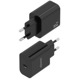 AISENS Cargador USB-C PD3.0 GaN 30W A110-0941 Negro