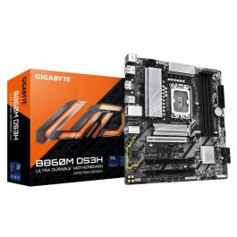 GIGABYTE B860M DS3H Placa Base Micro ATX Intel B860 LGA 1851 DDR5 9066MHz PCIe 5.0/4.0 M.2 LAN 2.5GbE USB 3.2 Gen 2
