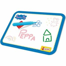 Peppa Pig Pupitre Escritorio Educativo con Accesorios para Niños a partir de 2 años, Medidas 30x48x38 cm, de Plástico y Cartón