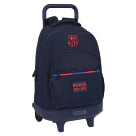 Mochila Escolar con Ruedas F.C. Barcelona (33 x 45 x 22 cm) Precio: 56.50000015. SKU: S4308388