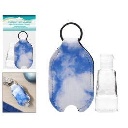 Llavero Porta Gel Recargable Azul Cielo - Práctico y Fácil de Rellenar Precio: 0.99000022. SKU: S1131572