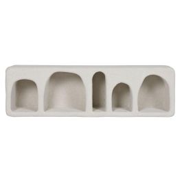 Estanteria Pared Moderno DKD Home Decor Blanco 18 x 30 x 100 cm