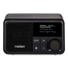 Medion AAAPC79485 Mini Radio Digital DAB/FM Portátil - Mono 2W RMS - Negro