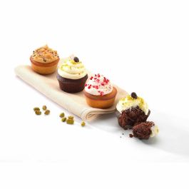 Pyrex 1452001 Molde para muffins Redondo, Acero al carbono, Antiadherente, 6 cavidades