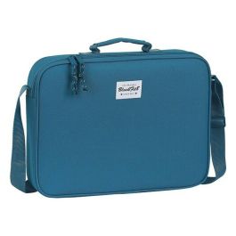 Blackfit8 Cartera Extraescolares Egeo Azul Poliéster 600D 38x6x28 cm