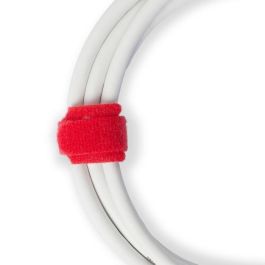 ProXtend Cinta Adhesiva de Velcro 15cm x 12mm, Multi, Paquete de 10 Unidades