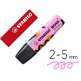 Rotulador Stabilo Boss Fluorescente Original Pastel By Ju Schnee Fucsia Helado 10 unidades Precio: 14.69000016. SKU: B1HKLLQT2Z