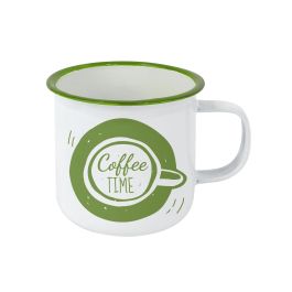 Mug esmaltada blanca con frases 150 ml - Privilege (24 Unidades) Mug esmaltada blanca con frases 150 ml - Privilege (24 Unidades)