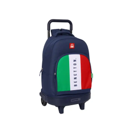Mochila Escolar Benetton Flag Azul marino 33 x 45 x 22 cm Precio: 37.59000036. SKU: B164F9LGT2