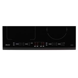 SAUTER SPI4664B Placa de inducción - 4 quemadores - 7200W - L60 x D51cm - Revestimiento de vidrio - Negro SAUTER SPI4664B Placa de inducción - 4 quemadores - 7200W - L60 x D51cm - Revestimiento de vidrio - Negro