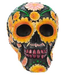 PUCKATOR Figura Calavera Día de los Muertos Margaritas 11cm Precio: 15.49999957. SKU: B1FX6NW7VS