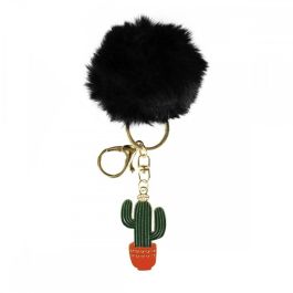 Enesco Llavero Pompon Cactus con Detalle Negro Precio: 7.49999987. SKU: B18CDWCZGV