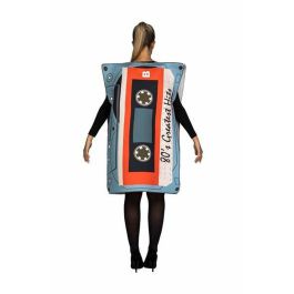 My Other Me Disfraz Adulto Cassette Talla M-L Gris