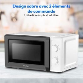 Horno microondas MEDION MD 11475 - Blanco y negro Horno microondas MEDION MD 11475 - Blanco y negro