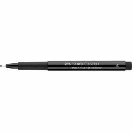 FABER-CASTELL 167399 Tuschestift Pitt Artist Pen, color Negro, punta Media de 0.7 mm, tinta pigmentada